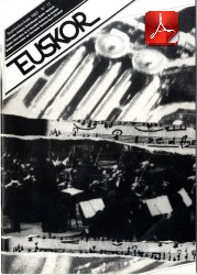 Sagardia. El compositor José María Usandizaga en su centenario